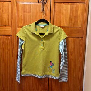 Elle Golf Womens Long Sleeve Shirt Size S